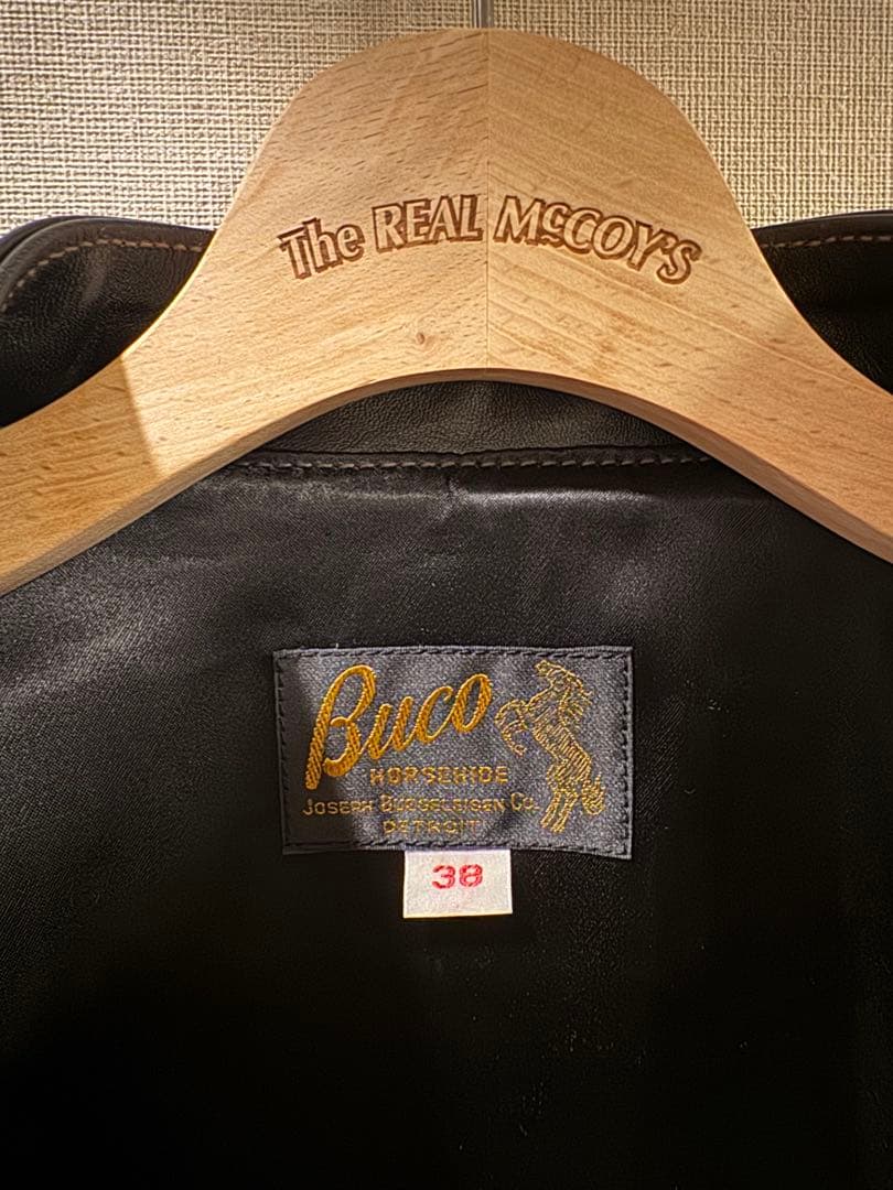 値下げ！【試着のみ】Buco J-100ライダース サイズ38 リアルマッコイズ