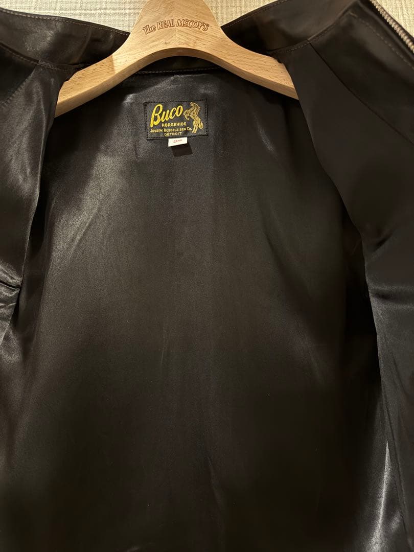 値下げ！【試着のみ】Buco J-100ライダース サイズ38 リアルマッコイズ