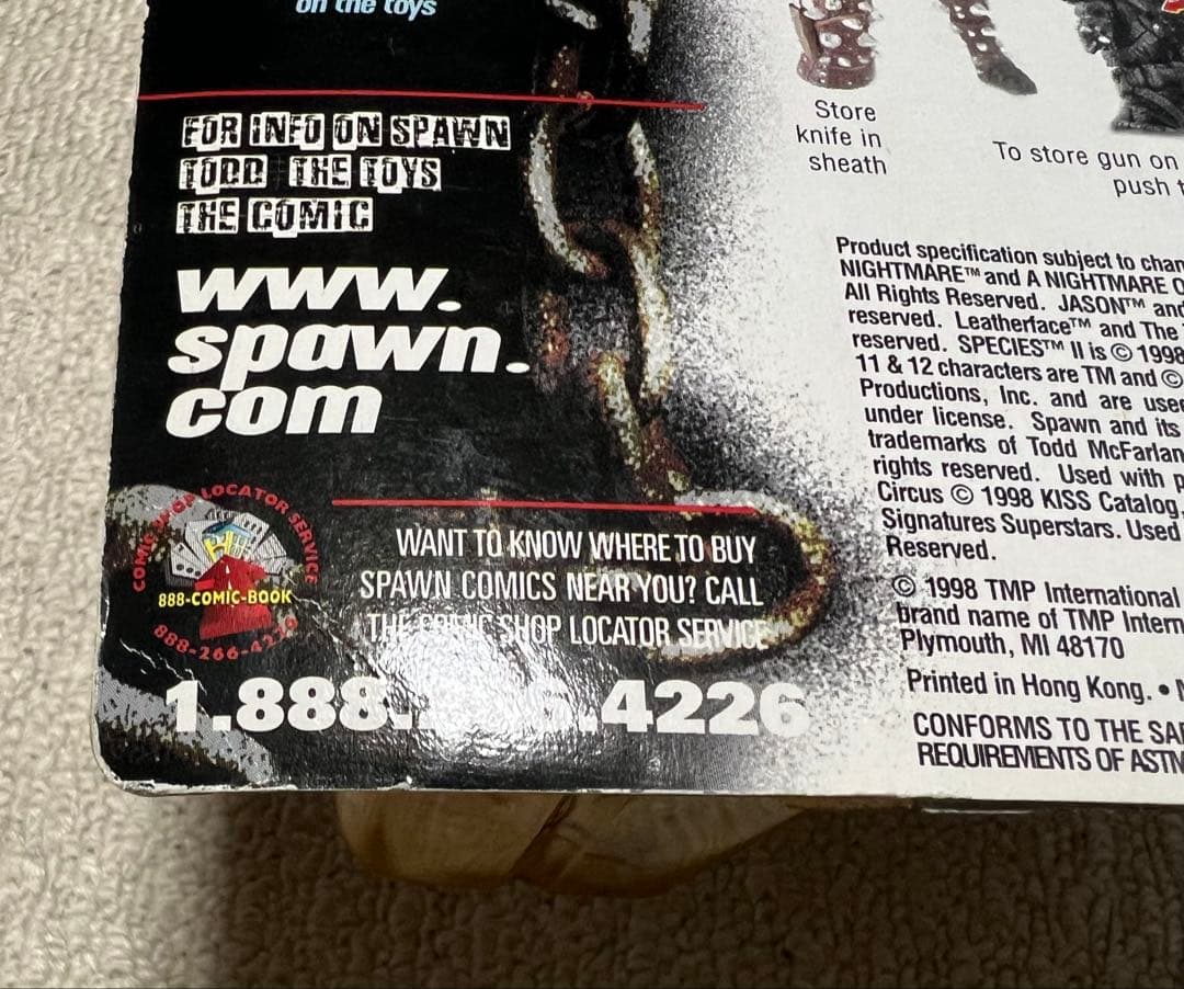 スポーン シリーズ12 スポーン4 アンマスク スコープ付き 最初期 未開封