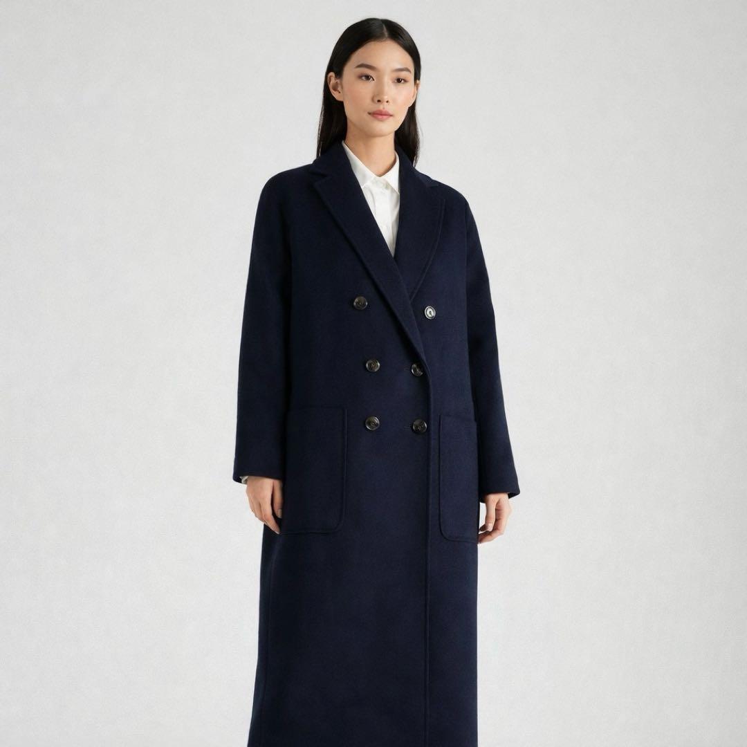 現行品✨️MAX&Co. エレメント ダブルブレストブロードクロスコート