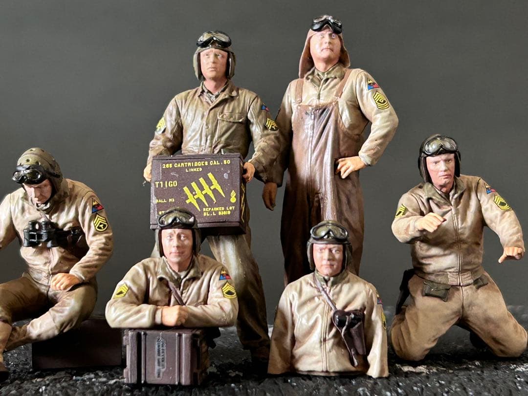 1/35 アメリカ戦車兵　塗装済み完成品　タミヤ