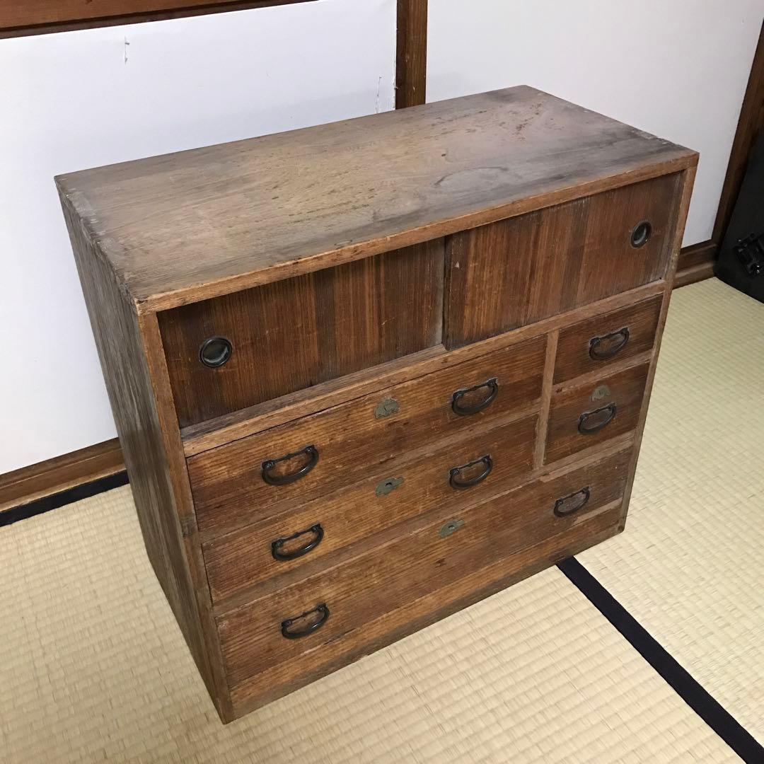 アンティーク 小さな 桐箪笥 和箪笥 和家具