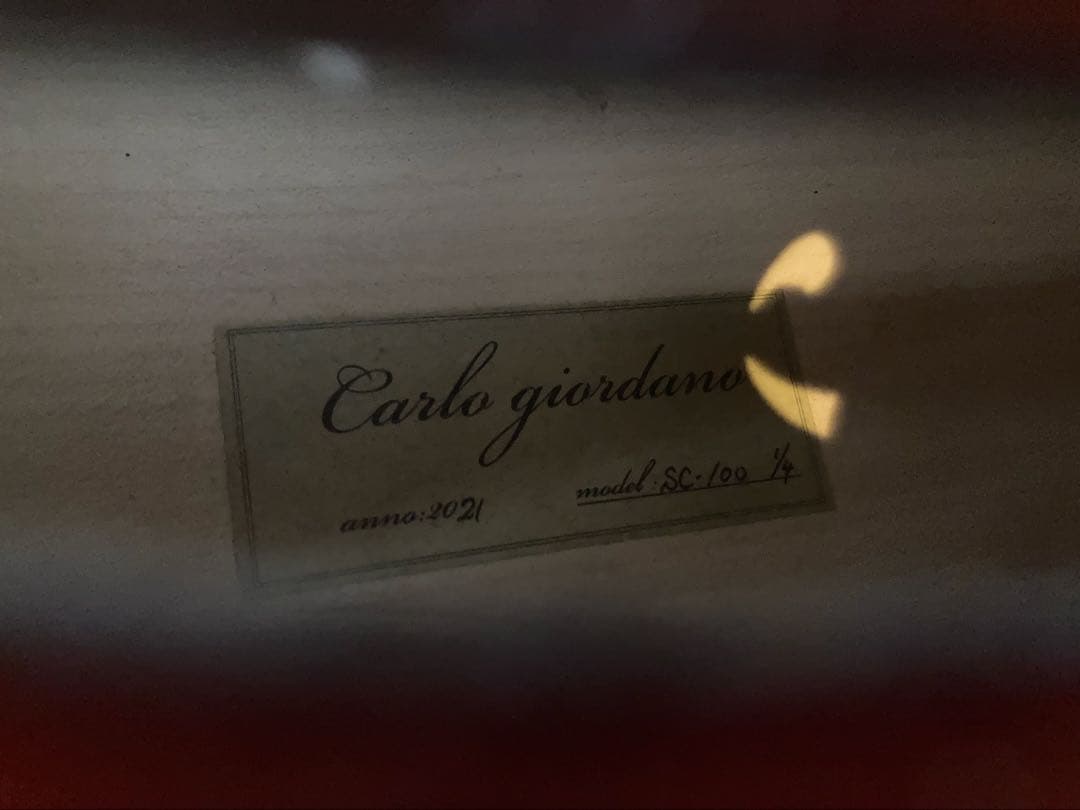 チェロ　1/4 カルロジョルダーノ