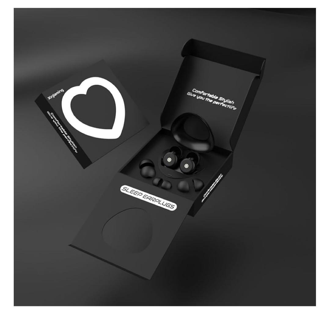 耳栓 睡眠用 完全遮音 快眠 安眠グッズ シリコン製 水洗い可能