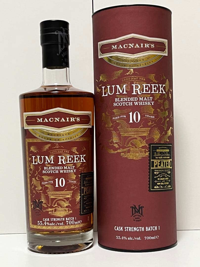 マクネアーズ ラムリーク 10年 700ml 55.4%