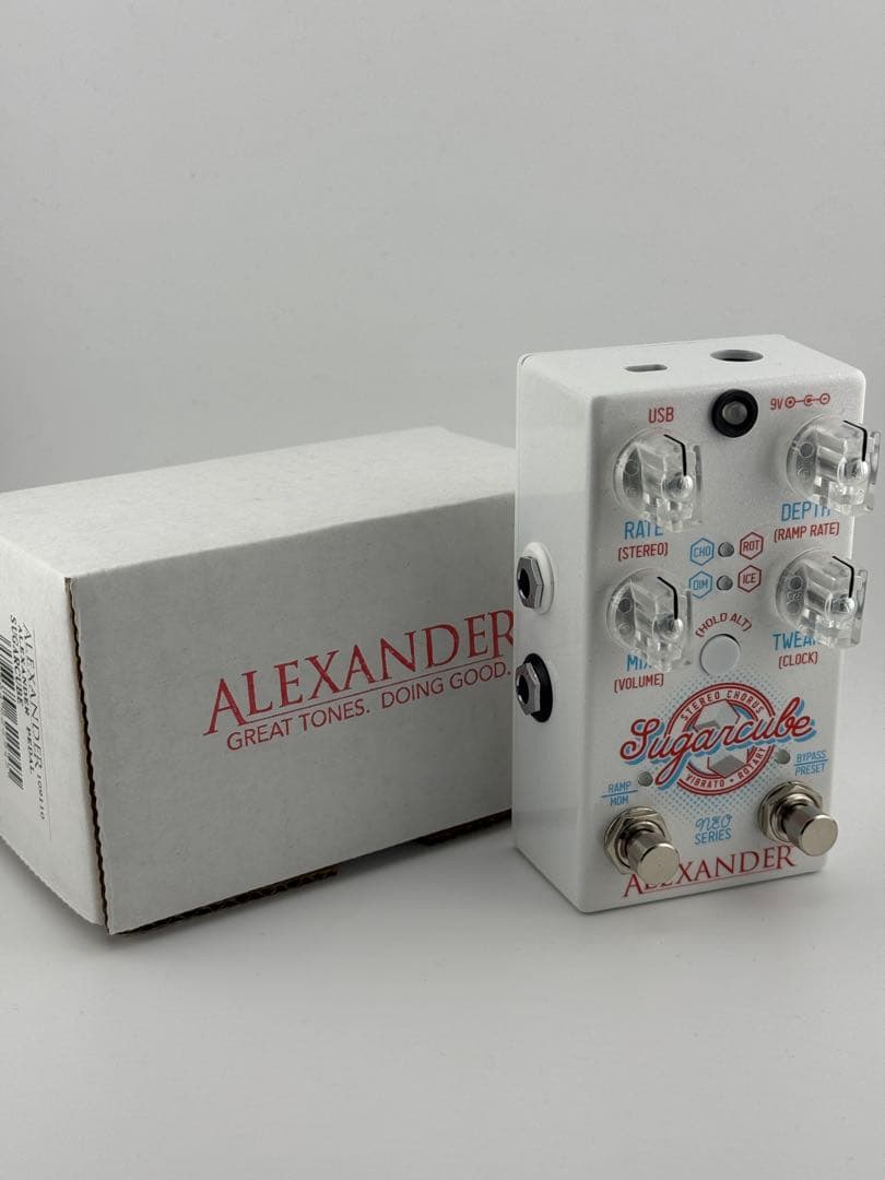 Alexander sugarcube ギター シンセ　エフェクター