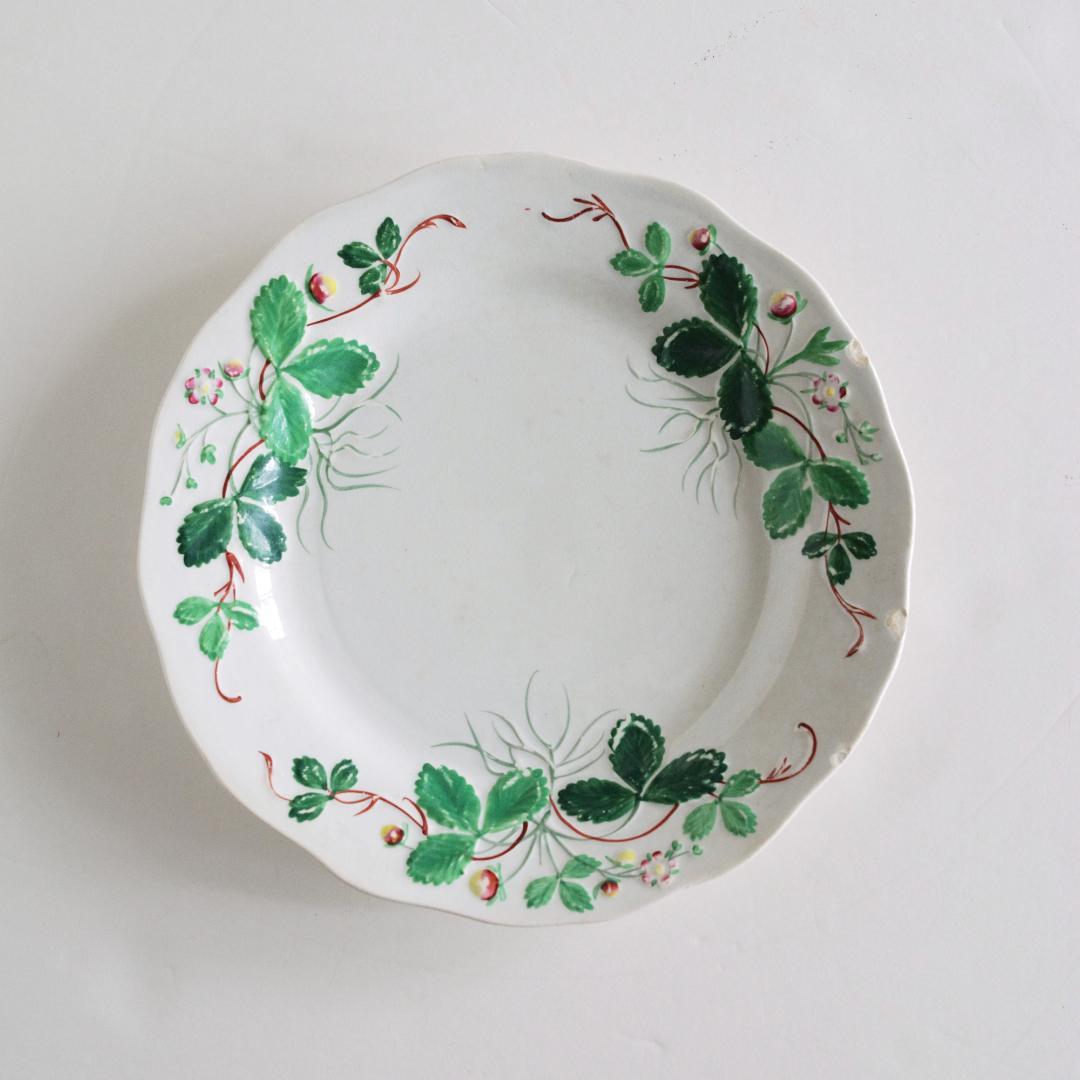 ジョルジュ・サンドのいちご皿 FRAISE クレイユモントロー F