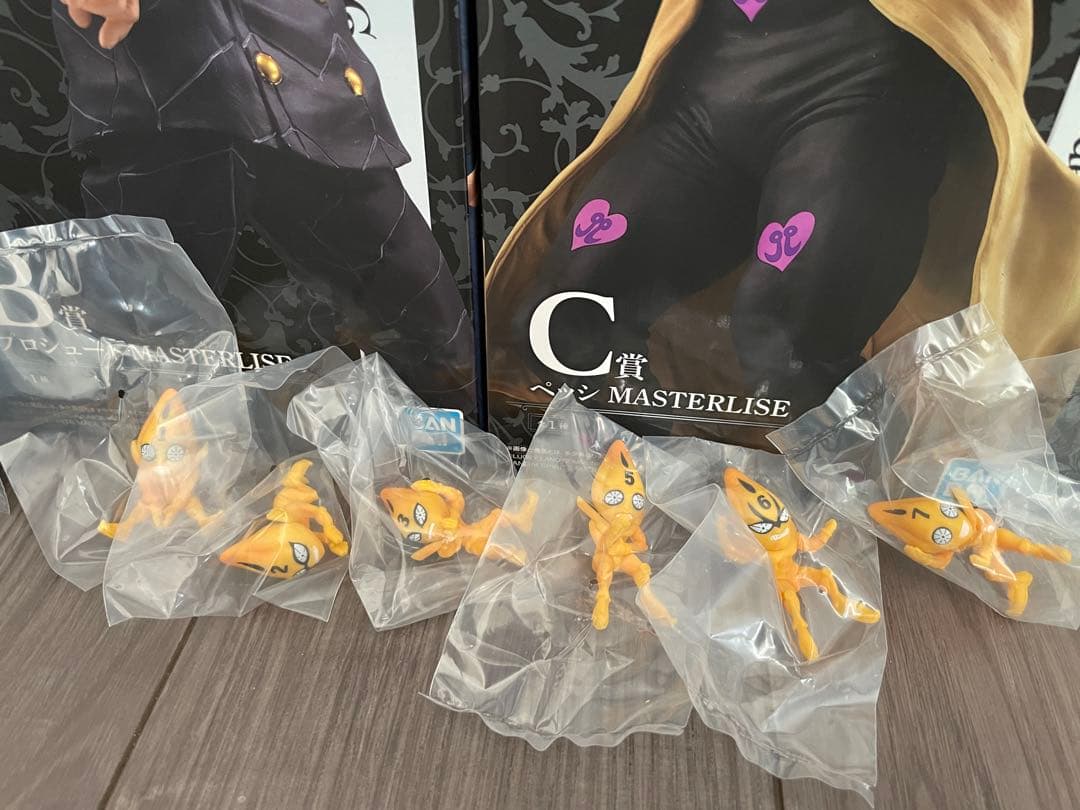 一番くじジョジョの奇妙な冒険　黄金の風　フィギュアセット