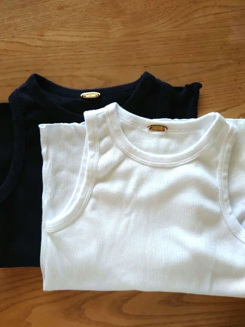 2024 Deuxieme Classe Looseyリブタンクトップ2色セット