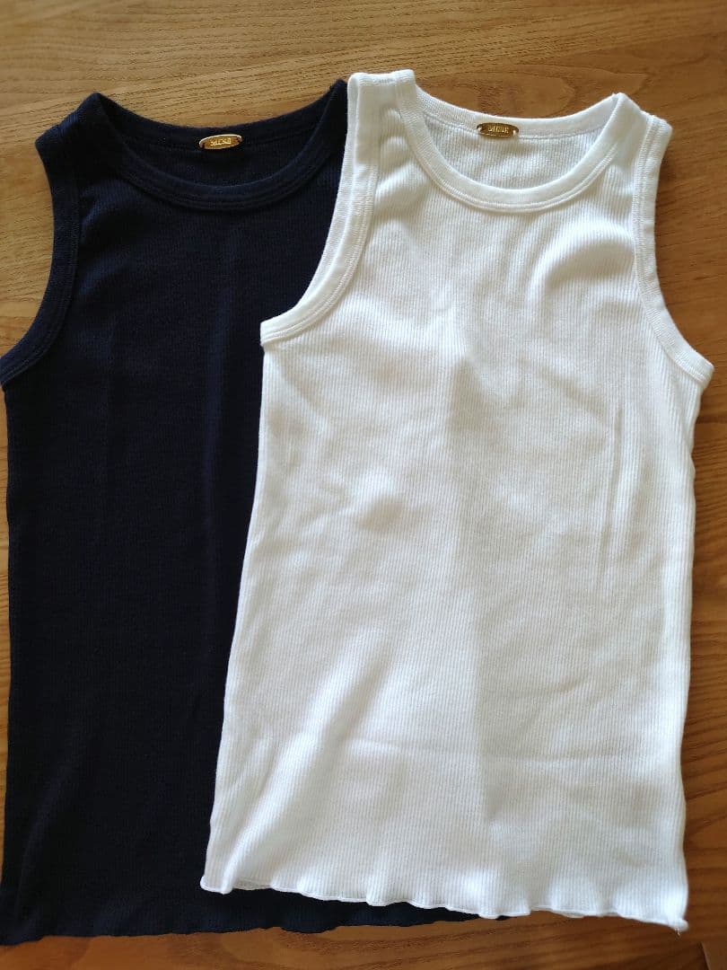 2024 Deuxieme Classe Looseyリブタンクトップ2色セット