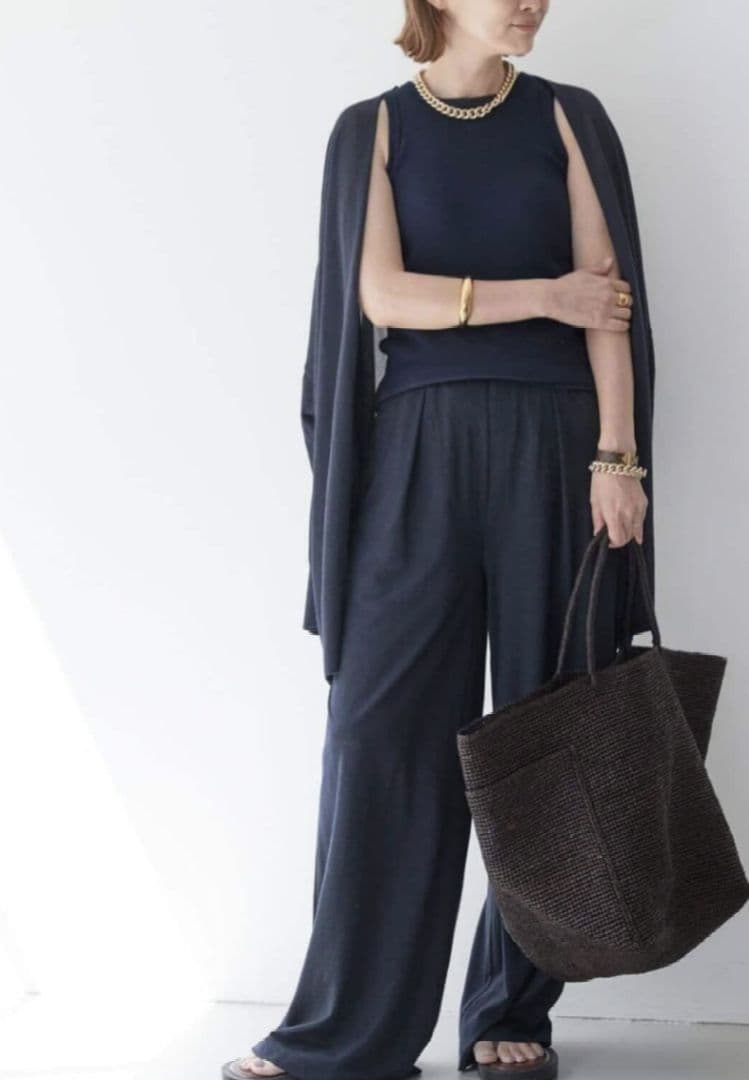 2024 Deuxieme Classe Looseyリブタンクトップ2色セット