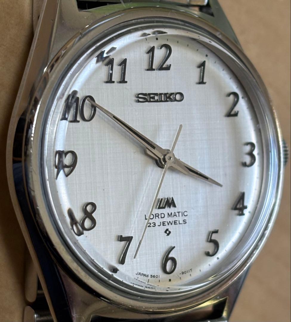 ⭐️ゲリラ値下げ！⭐️SEIKO LM 5601-8000 自動巻きSSブレス 2本
