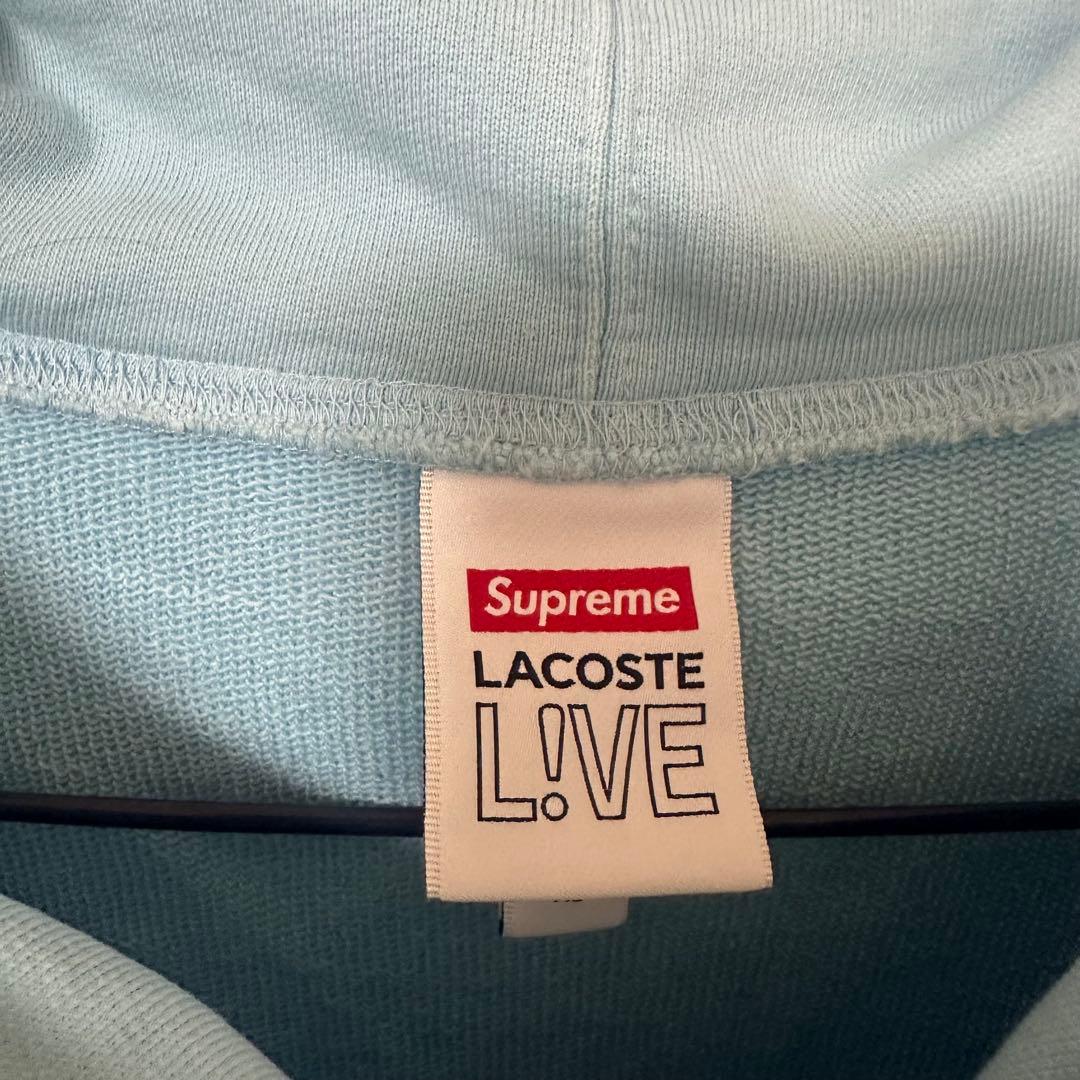 トップス Supreme/LACOSTE Logo Panel Hooded