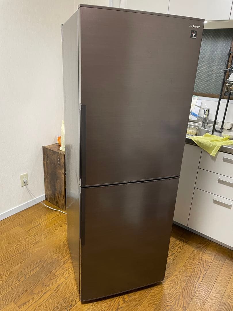 2023年製SHARP SJ-PD28J-T 冷蔵庫 280L ブラウン