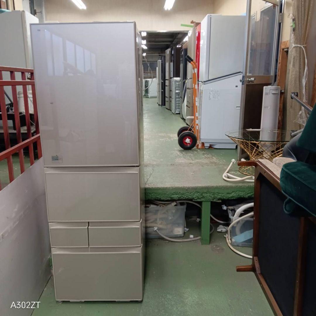 464 冷蔵庫　大型　関東圏　自動製氷機　右開き　400L強　大人気モデル　美品