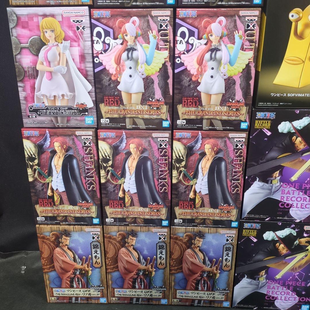 ワンピース　フィギュアまとめ売り　シャンクス　ミホーク　電伝虫　ルームライト　等