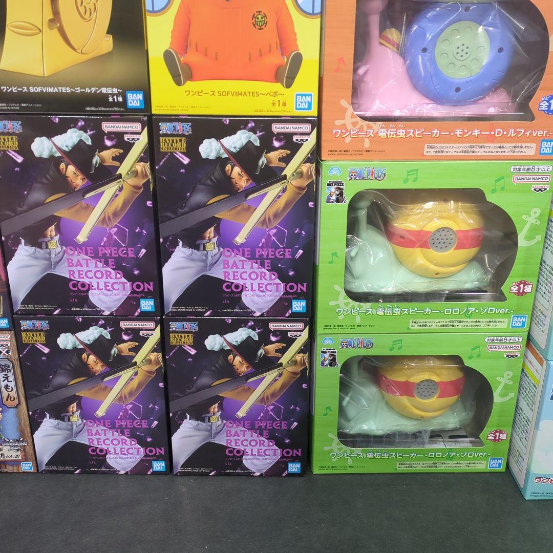 ワンピース　フィギュアまとめ売り　シャンクス　ミホーク　電伝虫　ルームライト　等