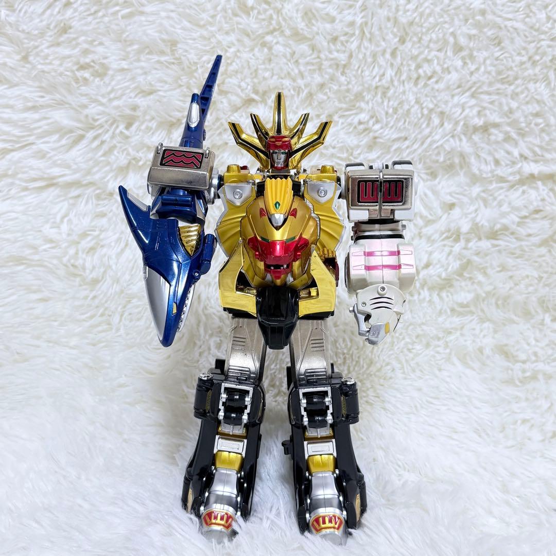 【台座付】百獣戦隊ガオレンジャー DX超合金 GD-21 百獣合体 ガオキング