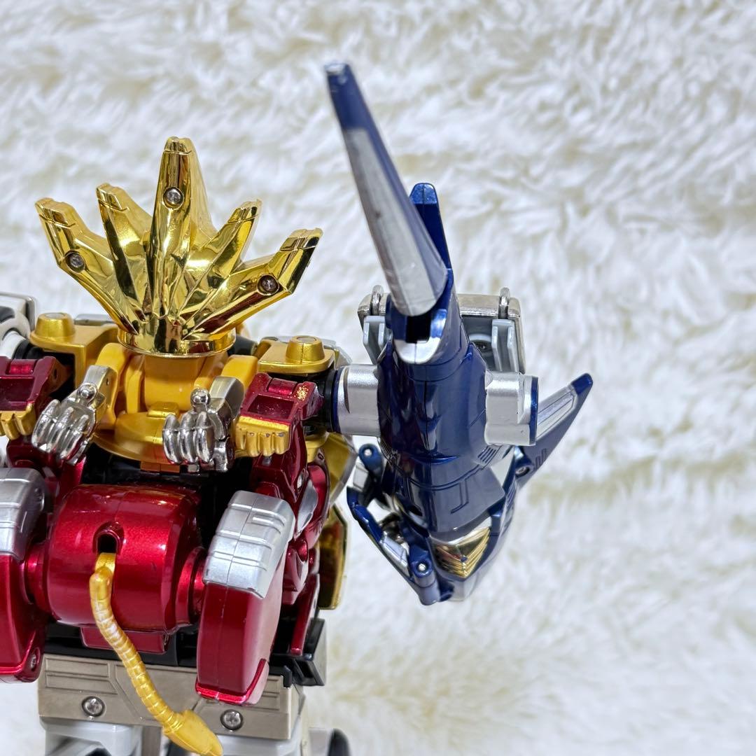 【台座付】百獣戦隊ガオレンジャー DX超合金 GD-21 百獣合体 ガオキング