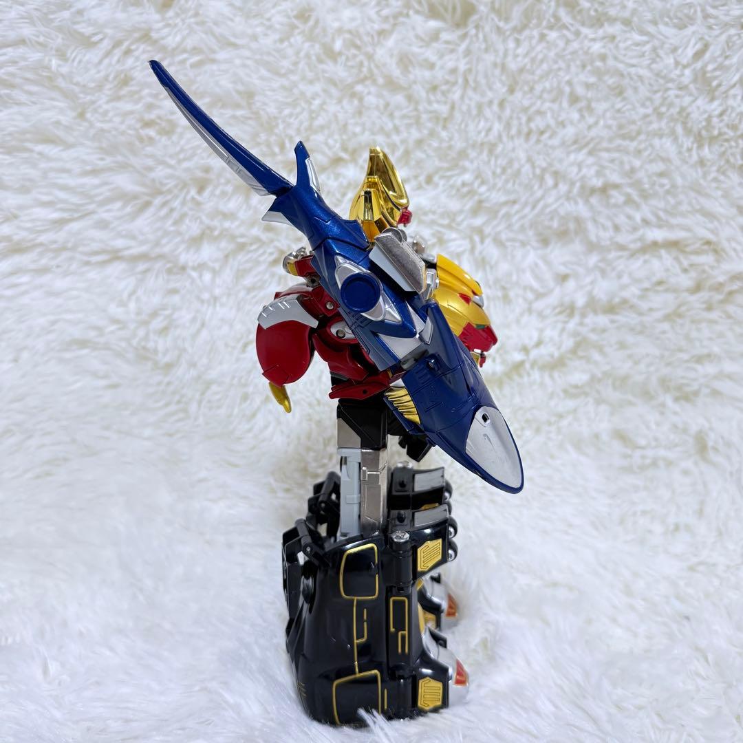 【台座付】百獣戦隊ガオレンジャー DX超合金 GD-21 百獣合体 ガオキング