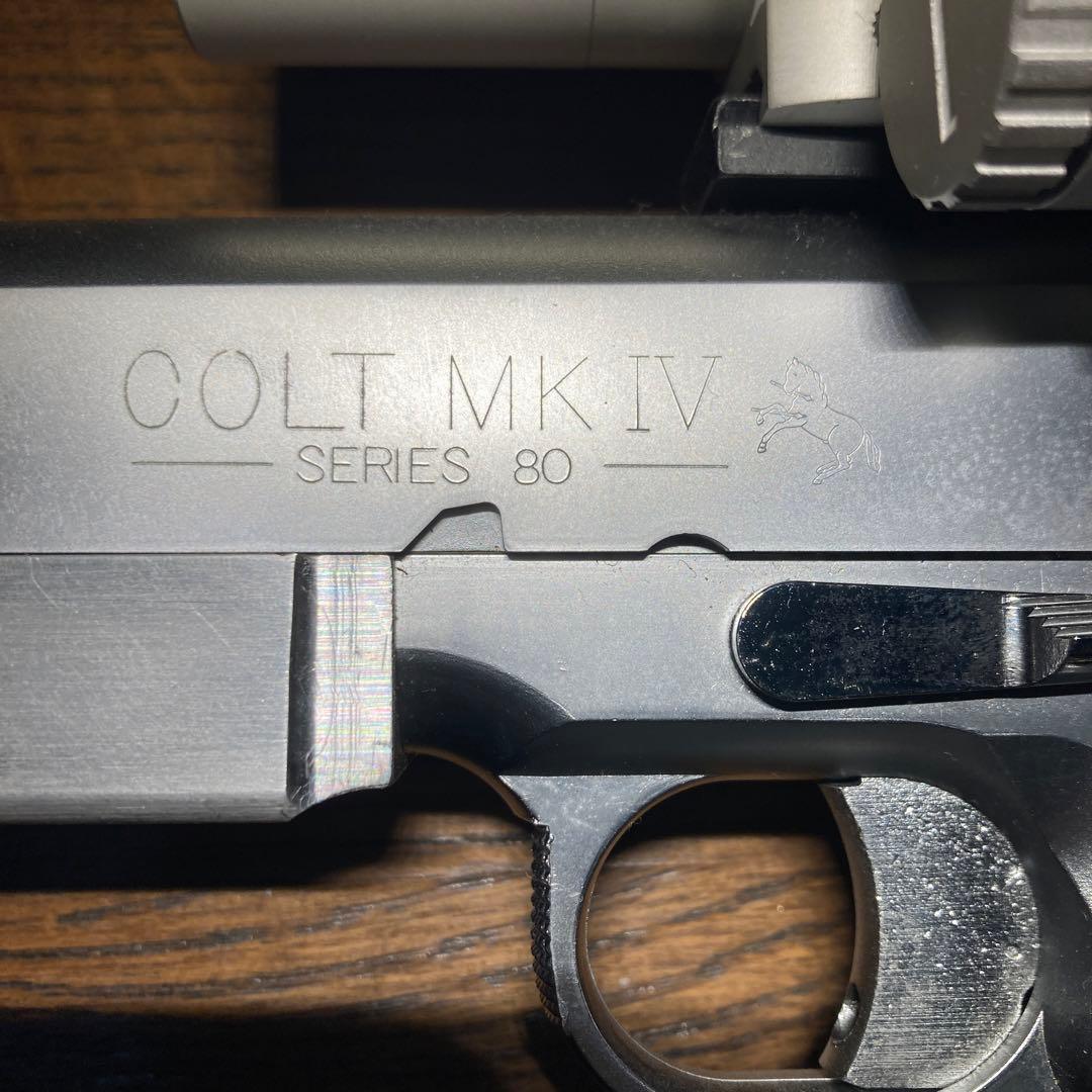 COLT MK IV SERIES 80 ガスガン スコープ付き