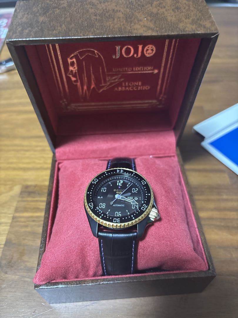 k*y様 新品未使用　SEIKO ジョジョの奇妙な冒険限定モデル　アバッキオ