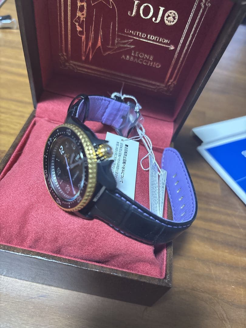 k*y様 新品未使用　SEIKO ジョジョの奇妙な冒険限定モデル　アバッキオ