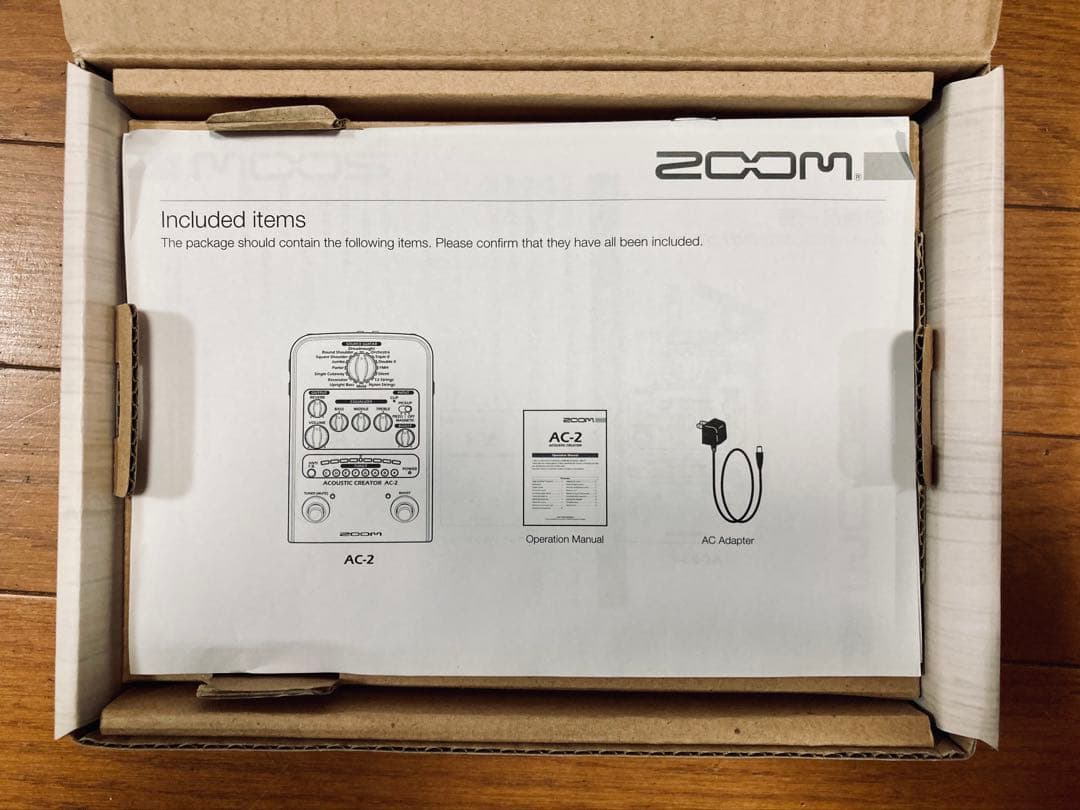 ギター ZOOM AC-2 Acoustic Creator