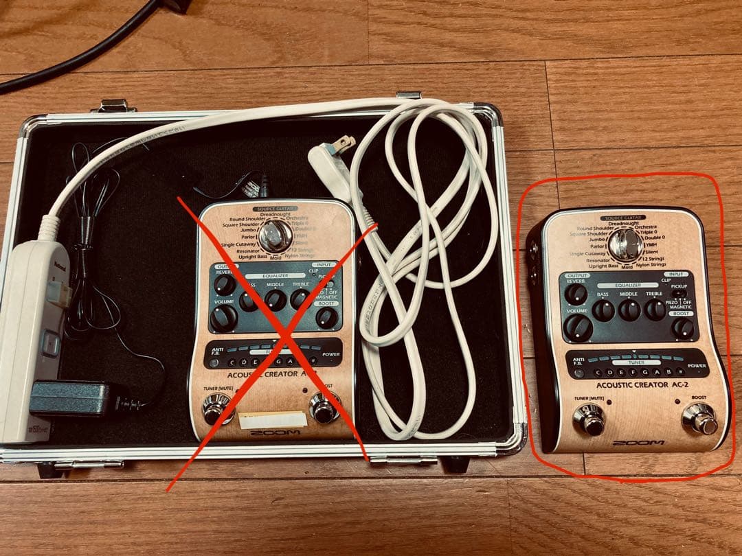 ギター ZOOM AC-2 Acoustic Creator