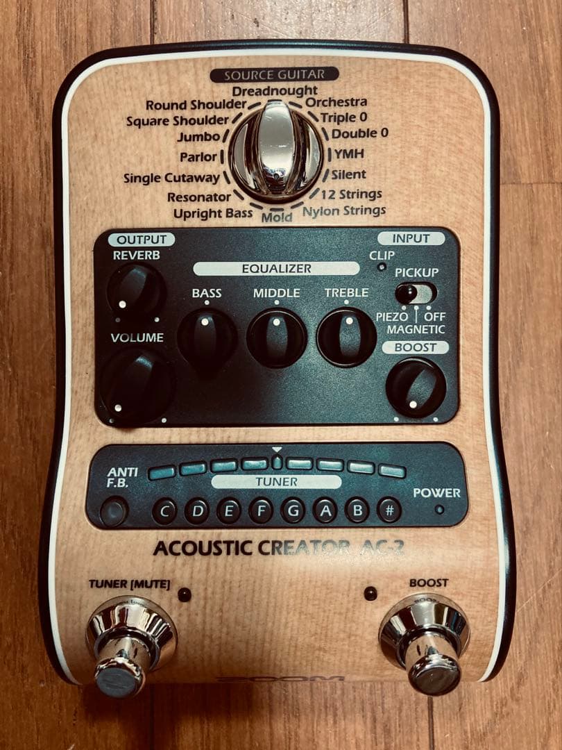 ギター ZOOM AC-2 Acoustic Creator