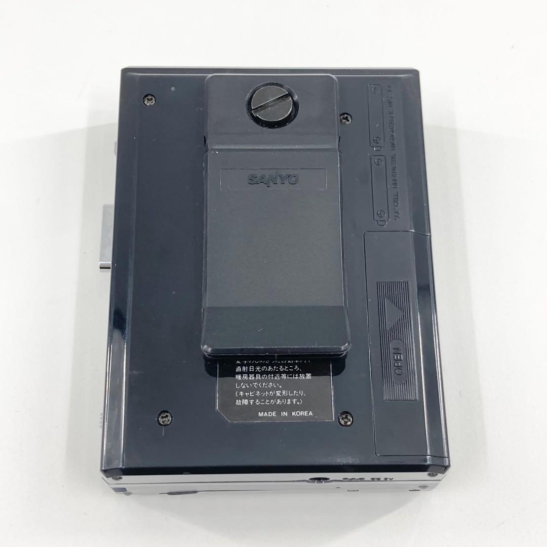 SANYO カセットプレーヤー JJ-P50 BRSS オートリバース 完動品