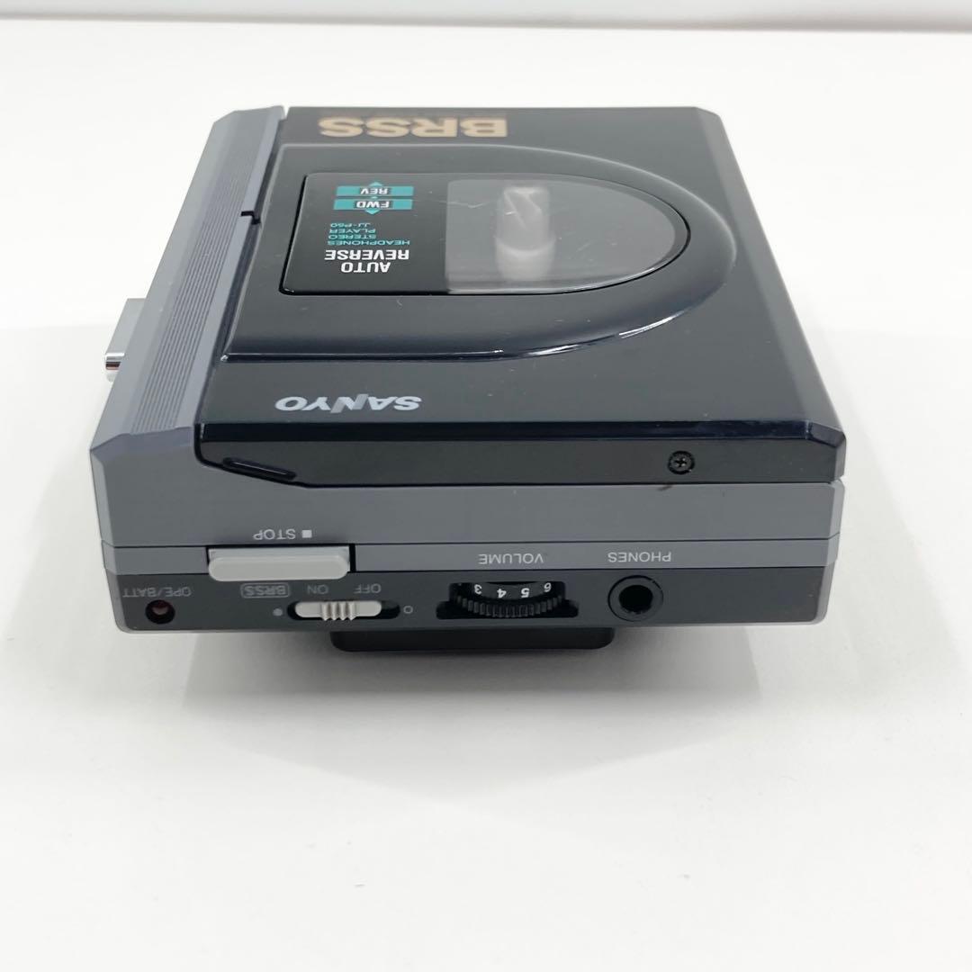 SANYO カセットプレーヤー JJ-P50 BRSS オートリバース 完動品