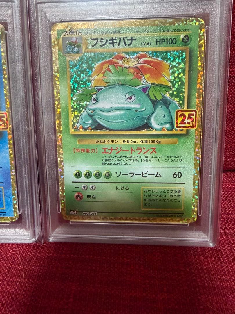 連番PSA10☆カメックス25th フシギバナ25th プロモ