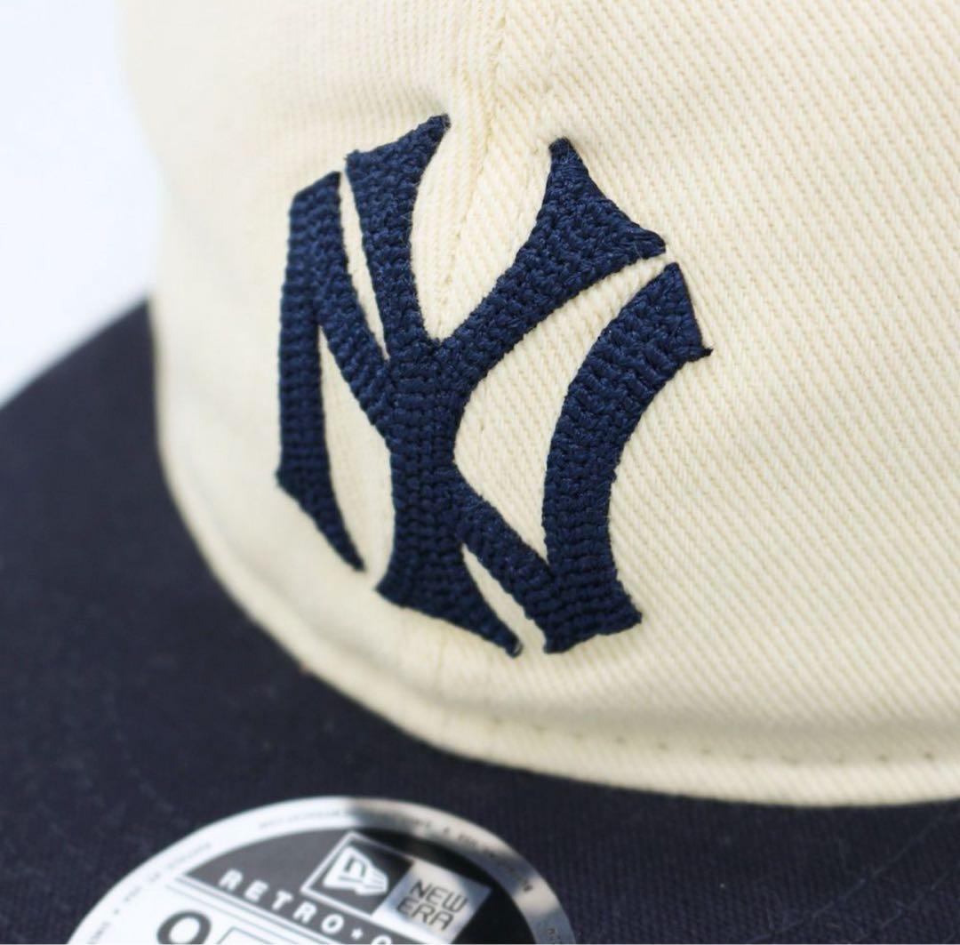 ニューエラ × モマ ニューヨーク ヤンキース レトロ クラウン キャップ