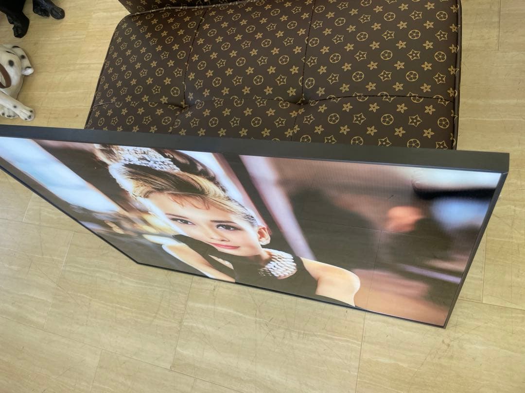 パネルアート　オードリーヘップバーン　アート　絵画　ポスター　壁掛け　額縁　額絵