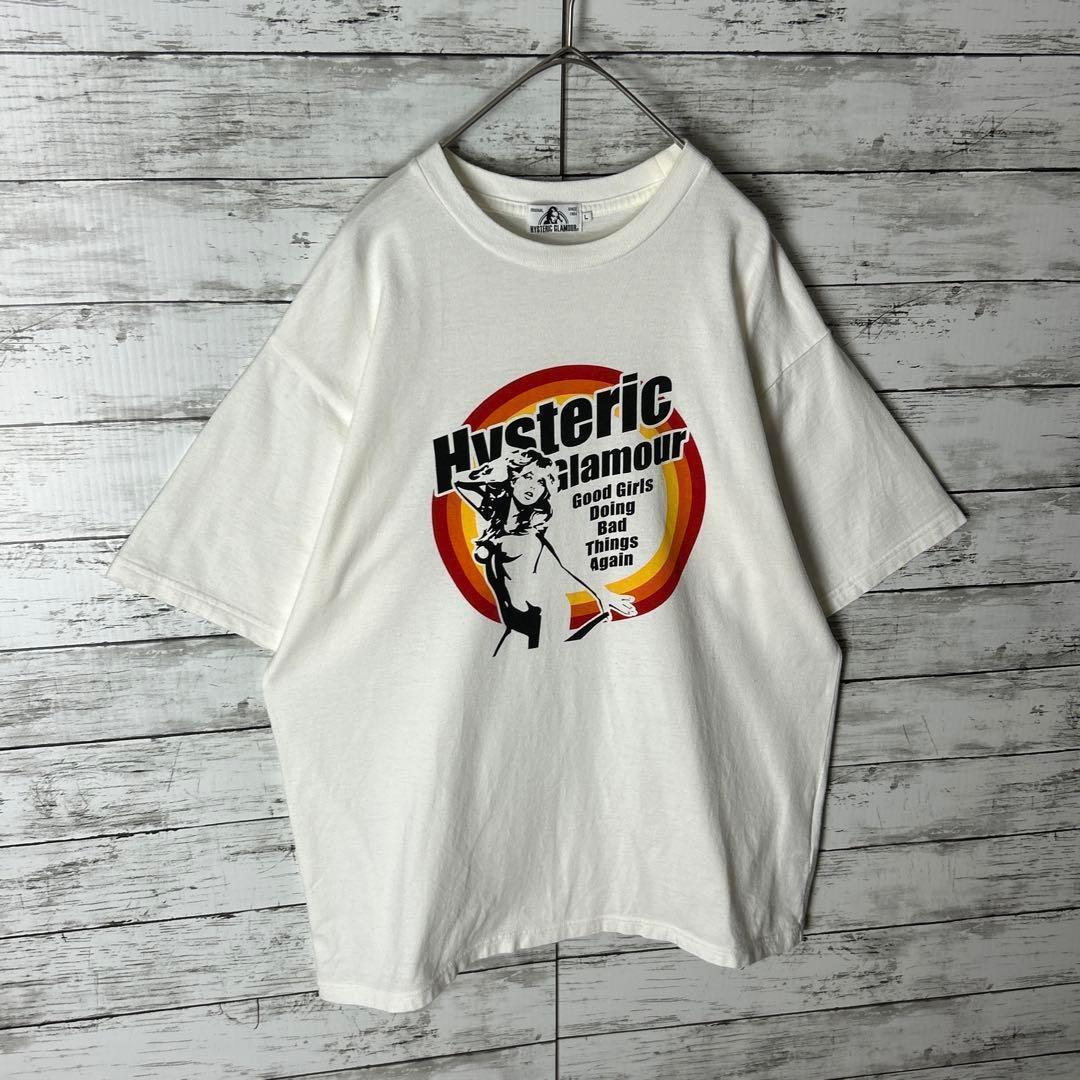 3323MU【美品・コムドット】ヒステリックグラマー☆ヒスガールロゴＴシャツ