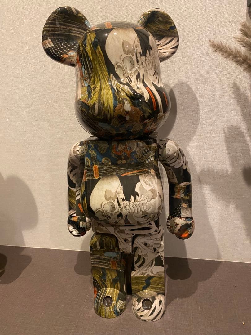 【ベアブリック】 歌川国芳「相馬の古内裏」 1000%