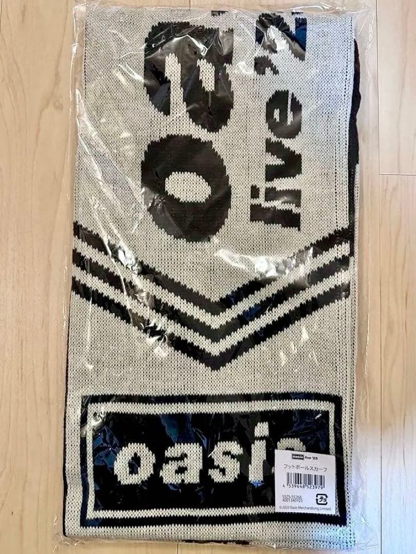 oasis live '25 フットボールスカーフ【新品未開封】