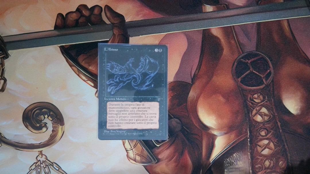 The Abyss 1枚 ITA マジック：ザ・ギャザリング MTG