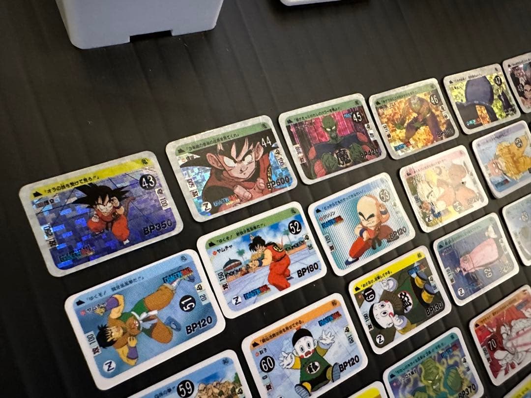 カードダス　ミニミニカードダス　ドラゴンボール　パート1　2　コンプ　当時物