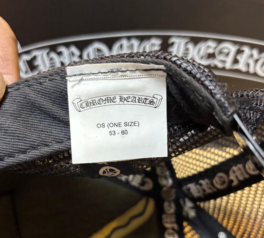 ★国内正規品★クロムハーツキャップ　ブラック 人気モデル