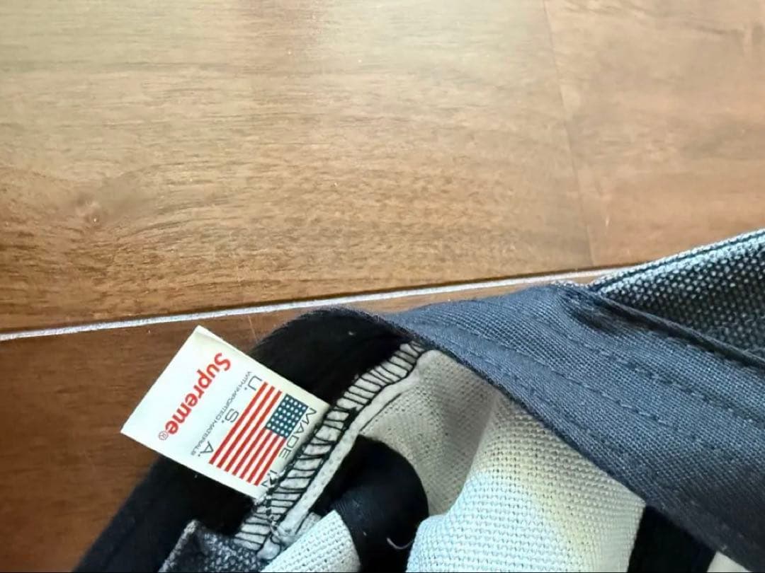 【新品】supreme Canvas S Logo CAP