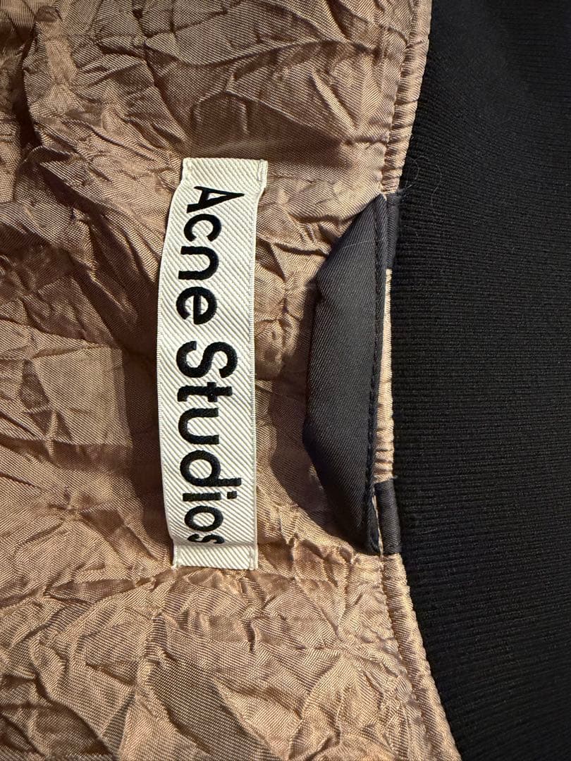 中島健人さん着用　Acne studios 24AW ボンバージャケット