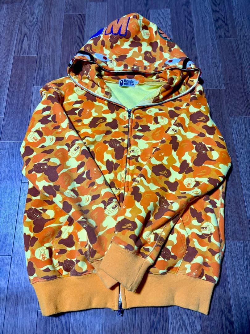 A Bathing Ape BAPE 迷彩柄 パーカー