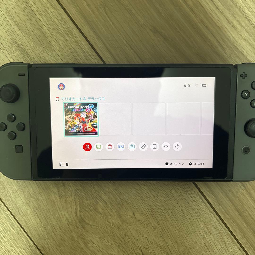 Switch本体　マリオカートデラックス8付き