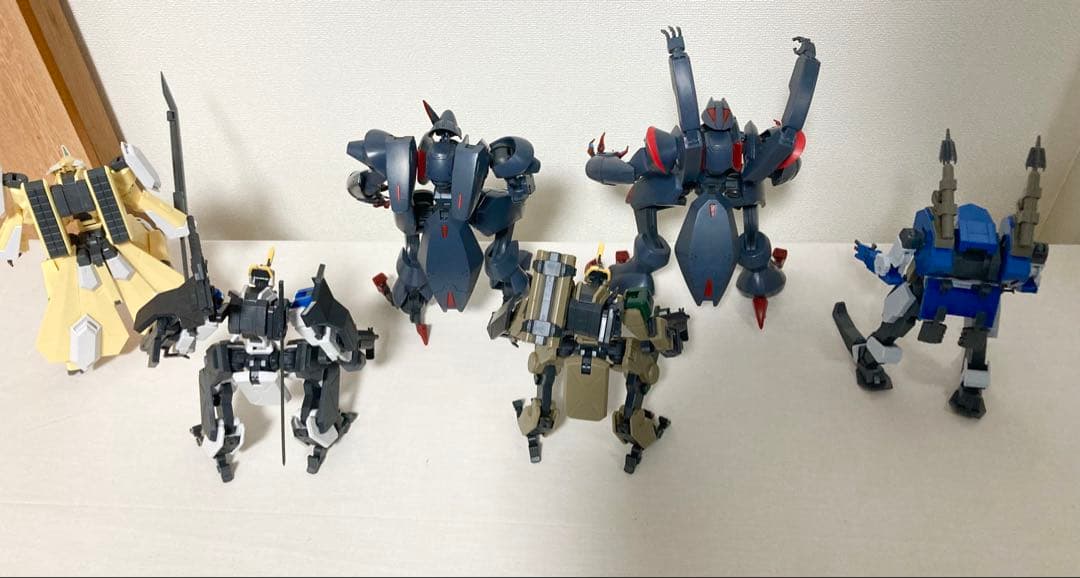 プラモデル　境界戦機HG まとめ売り 未組み立て 組み立て済み　セット