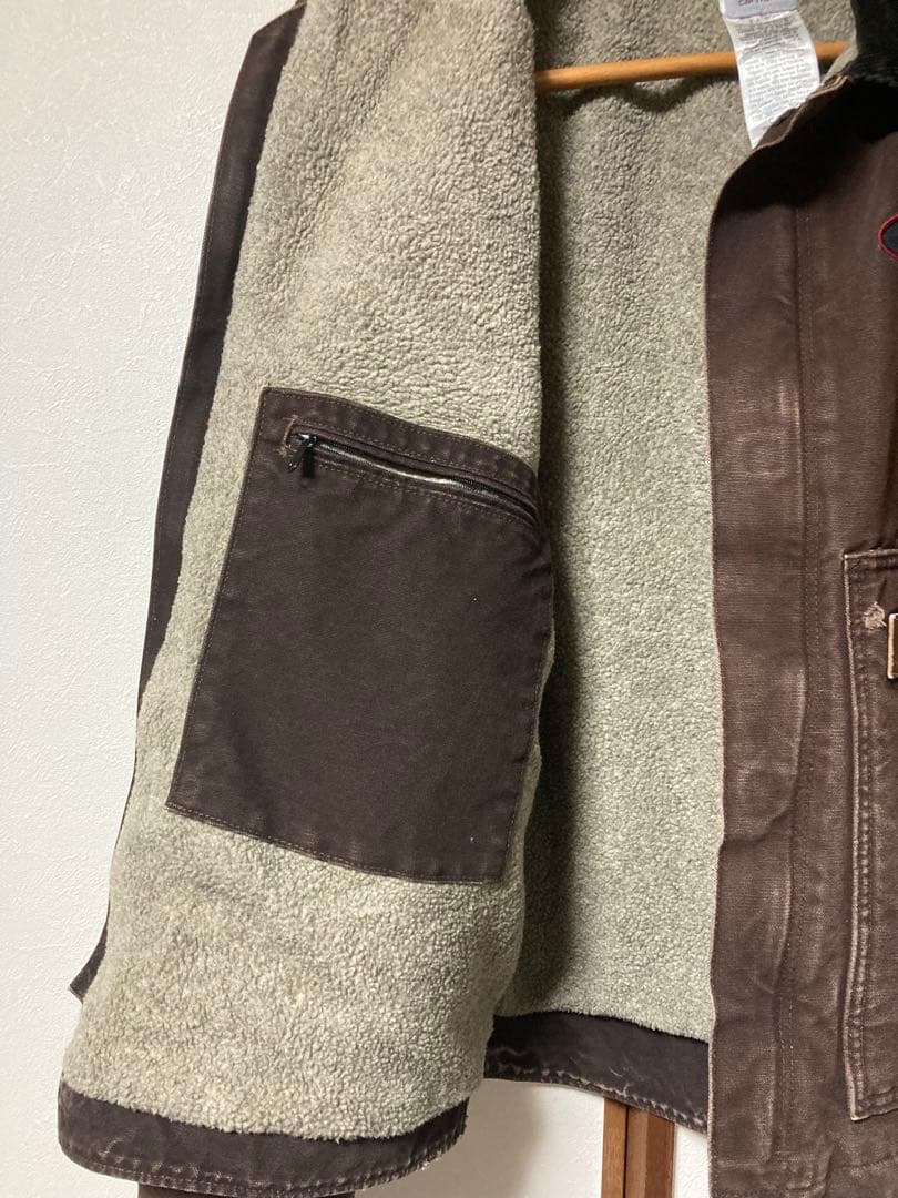 寺*心様 カーハート ディアボーン　トラディショナルジャケット J164 ブラウ