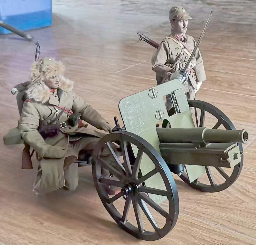 1/6スケール　手作　四一式山砲　模型　新品