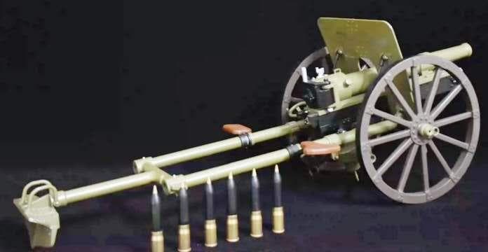 1/6スケール　手作　四一式山砲　模型　新品