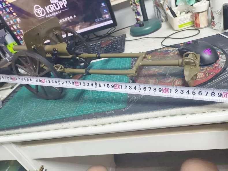 1/6スケール　手作　四一式山砲　模型　新品